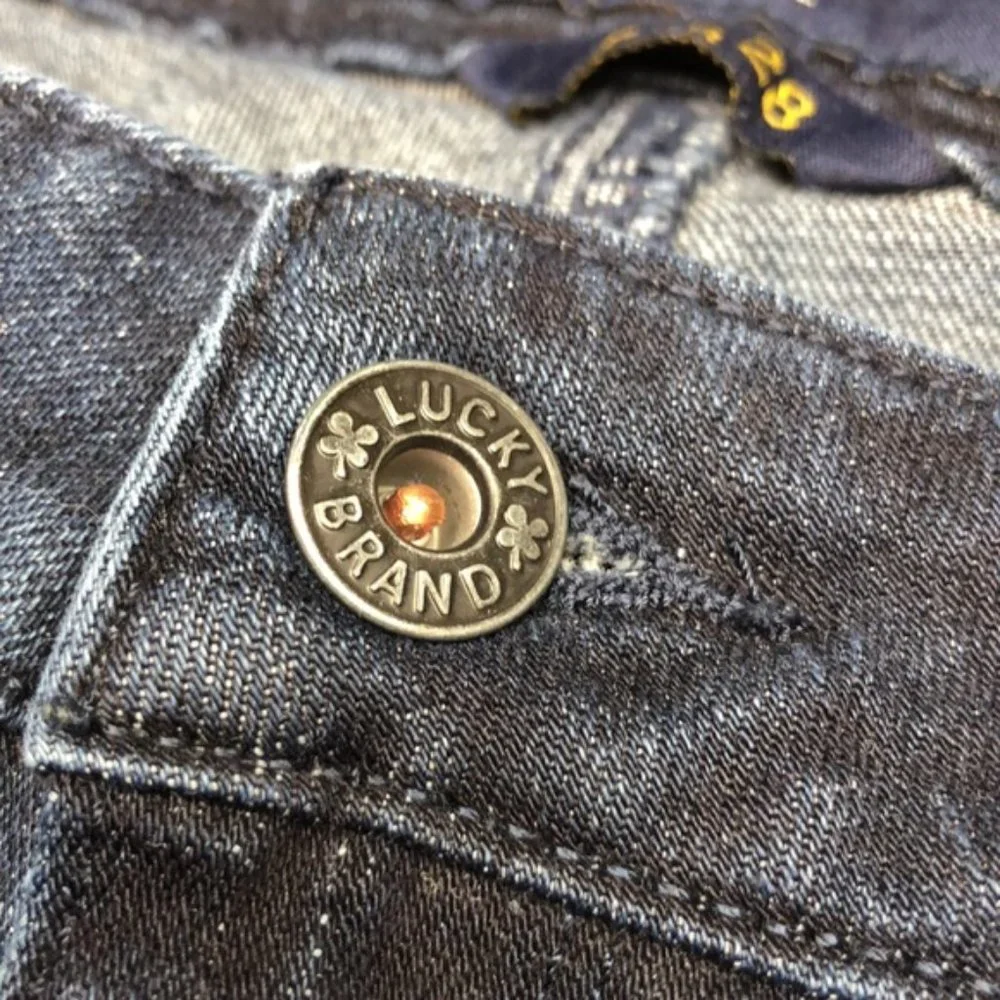 LIKE NEW VINTAGE LUCKY BRAND LOLITA SKINNY JEANS 6/28x29 ๐ - Picture 9 of 12